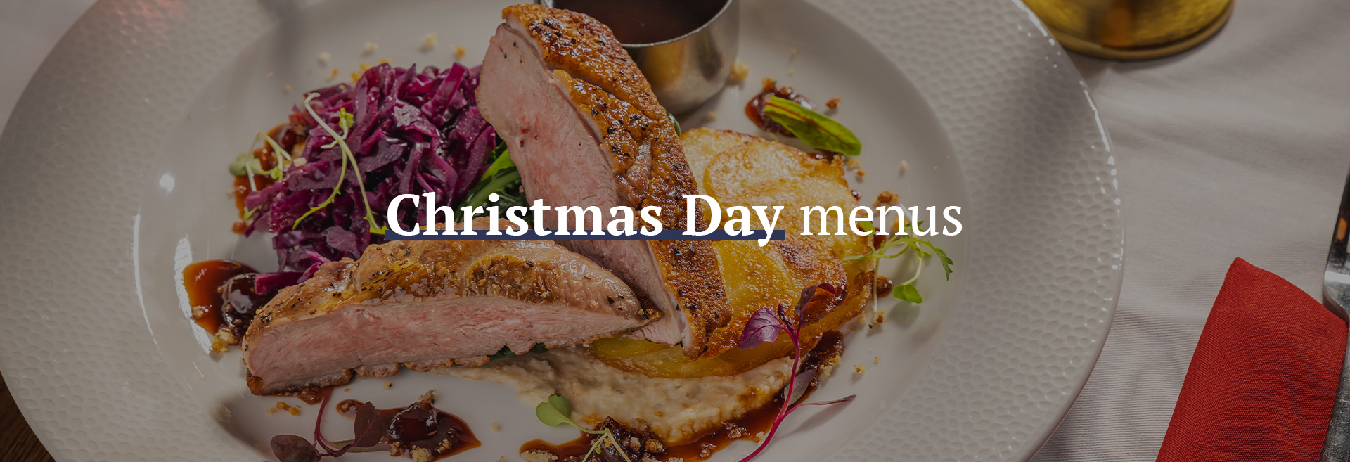 Christmas Day Menu at The Goat