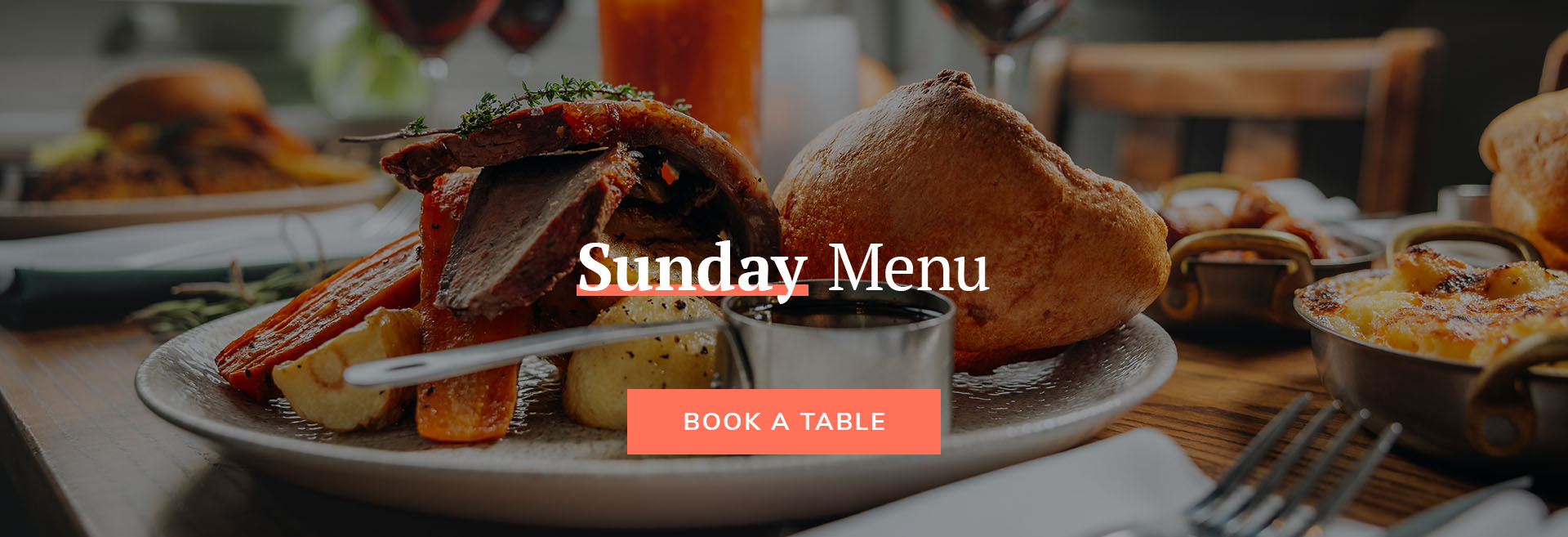 Sunday Menu at The Goat
